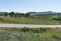 Denver, Colorado Road: Asphalt Through a Beautiful Landscape