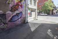 Graffiti Wall in Denver: Vibrant Pink Urban Art