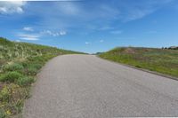 Denver Road: Asphalt Through a Beautiful Natural Landscape