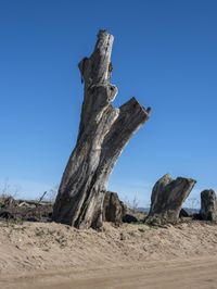 Desert Geology: Rock Formation California 001