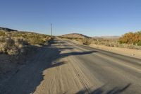 Desert Highway in Rural Landscape (Nature 001)