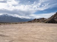 The Desert Landscape of Alabama Hills, USA