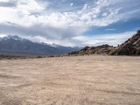 The Desert Landscape of Alabama Hills, USA