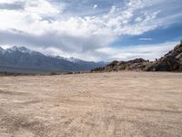 The Desert Landscape of Alabama Hills, USA
