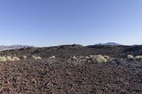 California Desert Landscape with Mountains and Open Space