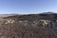 California Desert Landscape with Mountains and Open Space