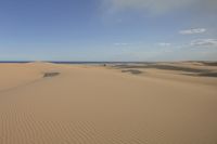 Desert Landscape with Clear Sky in Daytime