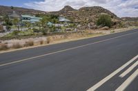 Desert Landscape: Clear Sky and Majestic Mountains