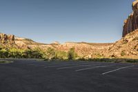 Desert Landscape at Dawn in Mountain National Park 001