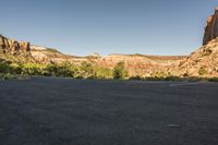 Desert Landscape at Dawn in Mountain National Park