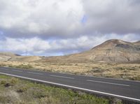 Desert Landscape in the Mountain Highlands of Fuerteventura 001