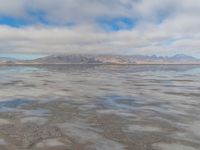 Desert Landscape at Salt Lake, Utah