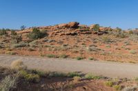 Desert Landscape in Utah: Mountain Landforms 002