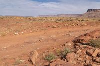 Desert Landscape in Utah: Red Rock Mountains