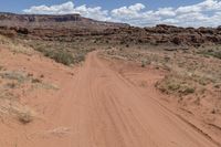 Desert Landscape in Utah Wilderness Road 001