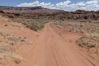 Desert Landscape in Utah Wilderness Road