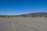 Desert Lowland: A View of the Majestic Mountain Range