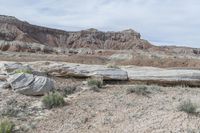 Desert Red Rock Formation in Utah 001