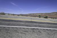 Desert Road: Clear Sky and Red Rock in Canyonlands, Utah