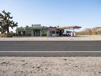 Desert Road at Dawn: A Scenic Route Through California