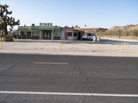 Desert Road at Dawn: A Scenic Route Through California