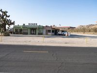 Desert Road at Dawn: A Scenic Route Through California