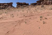 Desert Road: A Day Under a Clear Sky