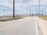 Desert Road in Los Angeles: A Rural California Landscape