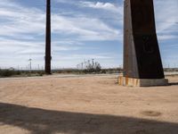 Desert Road in Mojave, California