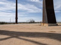 Desert Road in Mojave, California
