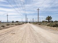 Desert Road in Mojave, California, USA
