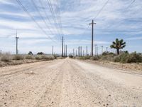 Desert Road in Mojave, California, USA