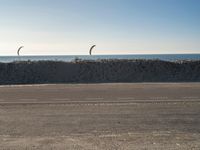 Desert Road in Netherlands on Coastal Holland