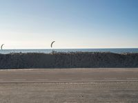 Desert Road in Netherlands on Coastal Holland