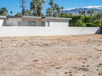 Desert Road in Palm Springs, California