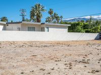 Desert Road in Palm Springs, California