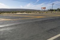 Desert Road in South Africa: Asphalt Landscape