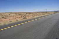 the view from inside a car of an empty highway in motion with cars on both sides of it