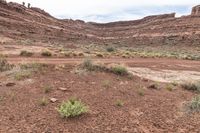 Desert Road in Utah's Rugged Terrain