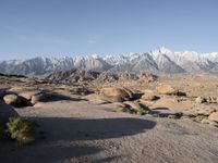 Desert Streets of California's Alabama Hills