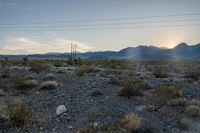 Desert Sunrise in California, USA