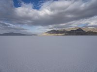 Desert Wilderness: Amidst Clouds and Mountains