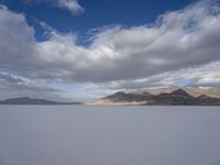 Desert Wilderness: Amidst Clouds and Mountains