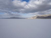 Desert Wilderness: Amidst Clouds and Mountains