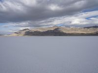 Desert Wilderness: Amidst Clouds and Mountains