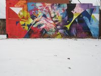 Detroit Art District: Graffiti Murals 004