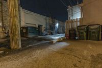 Detroit, Michigan at Night: Residential Buildings