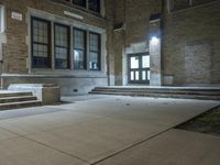 Detroit Michigan Nighttime Architecture 001