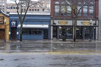 Detroit Snow Covered Streets: A Winter Scene