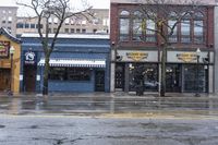 Detroit Snow Covered Streets: A Winter Scene